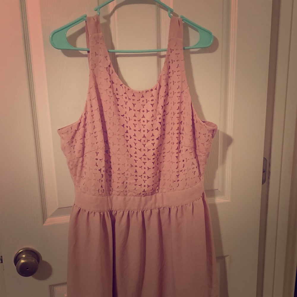 Forever 21 + pink dress